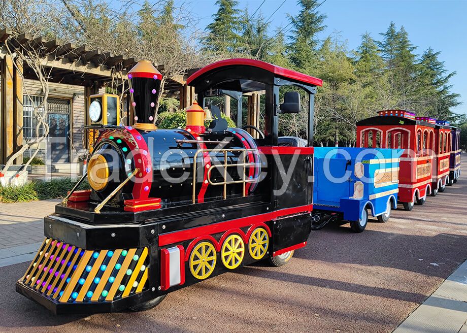 Royal Trackless Train Electric Park Train