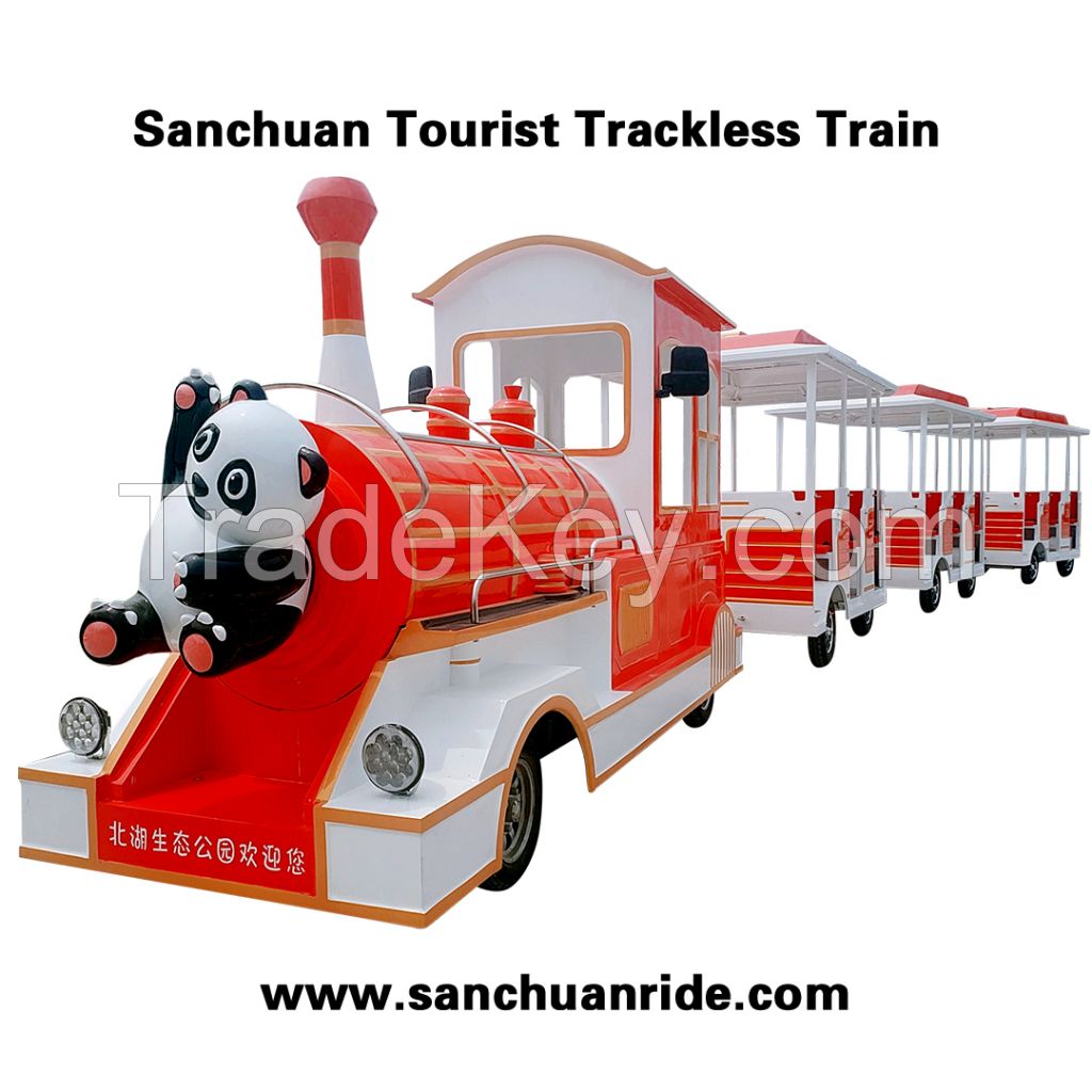 Medium Electric Train Tourist Trackless Train