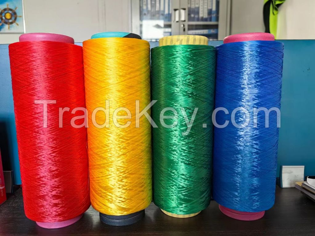 60TPM twist multifilament pp yarn