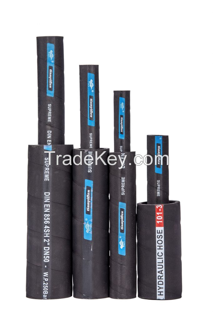 Hydraulic hose DIN EN 856 4SH 