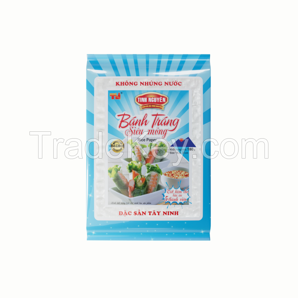 Tinh Nguyen's Super Thin Rice Paper 180g, 6.4oz, 45 sheets