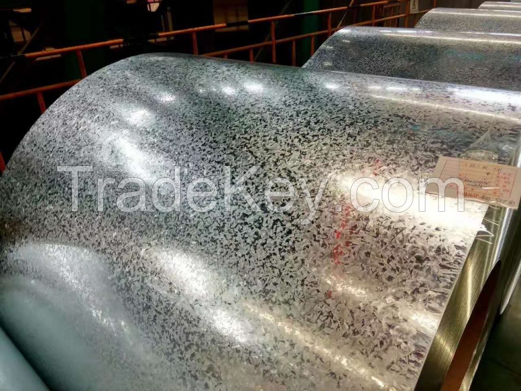DX51D Z100 Zero Spangle Hot Dipped Galvanized Steel Coil
