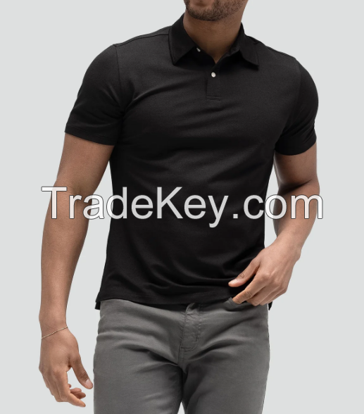 High Quality Custom Workout Polo Shirts For Men