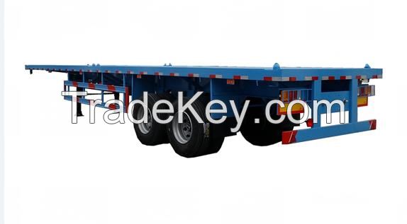 China Factory High Quality Low-bed Semi Trailer For Heavy Duty Truck