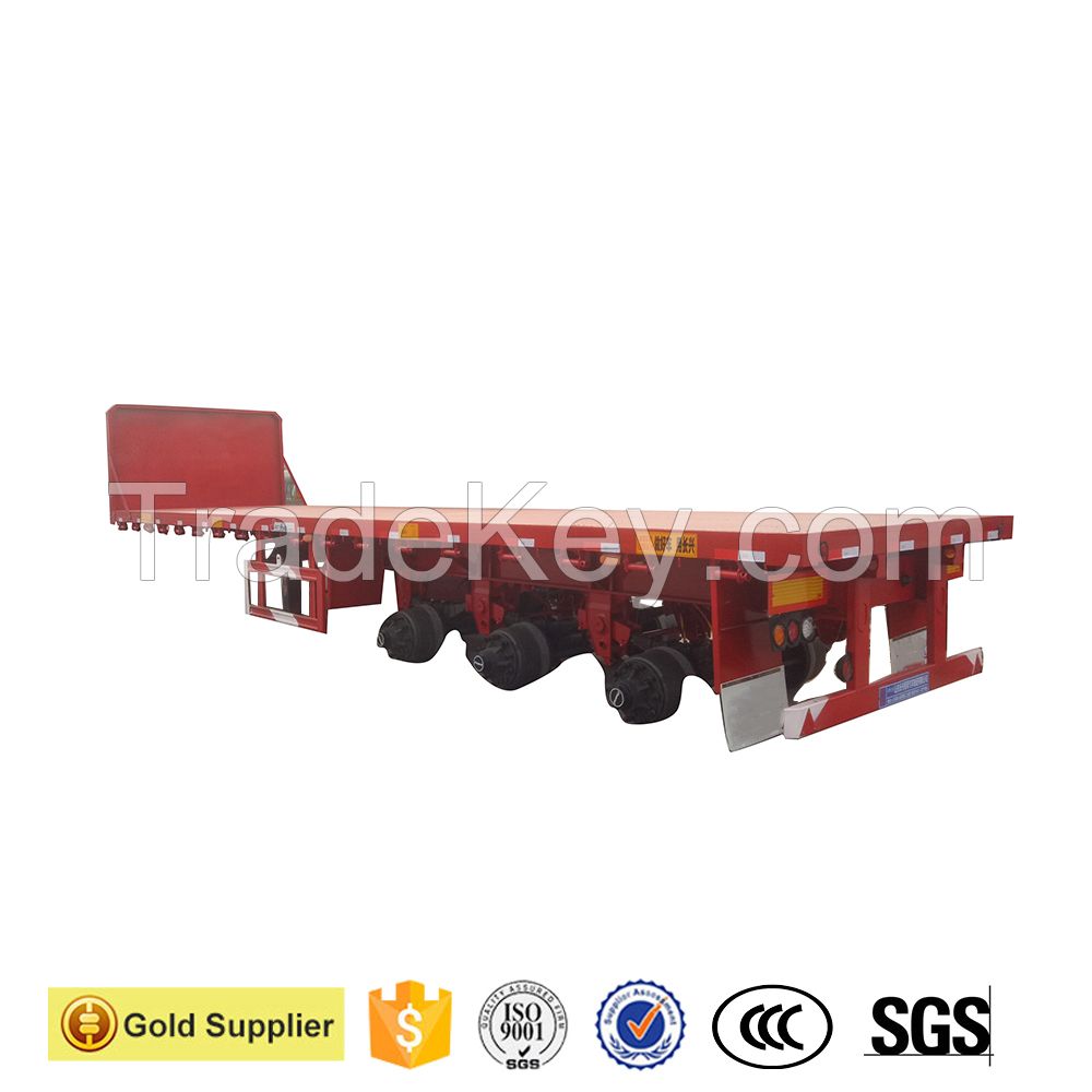 China Factory High Quality Low-bed Semi Trailer For Heavy Duty Truck