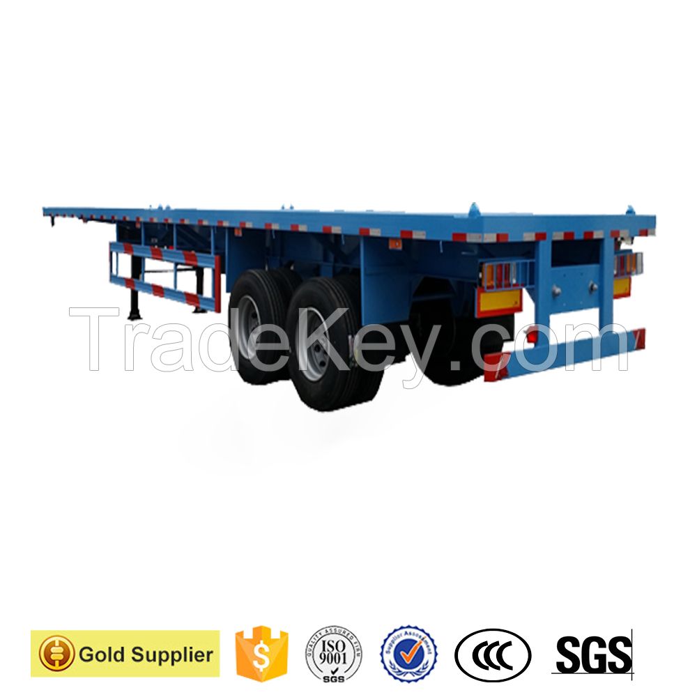 China Factory High Quality Low-bed Semi Trailer For Heavy Duty Truck