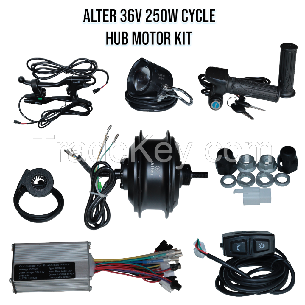 Electric Hub Motor Kit | Alter Bikes