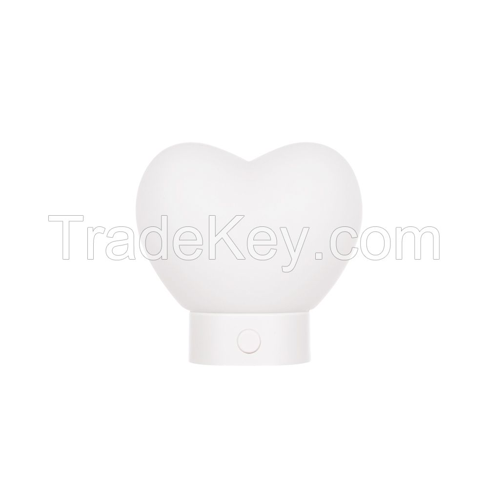 Heart Design Mini Night Light with Two Power Supply Options