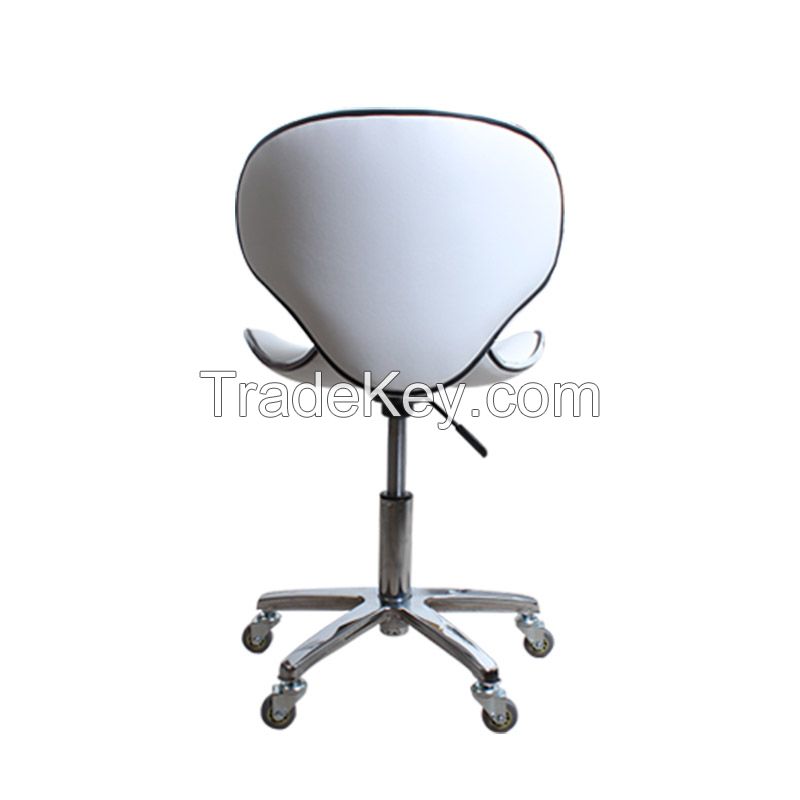 ANT SALONE EQUIPMENT Beauty Technician Black Salon Stool Task Chair