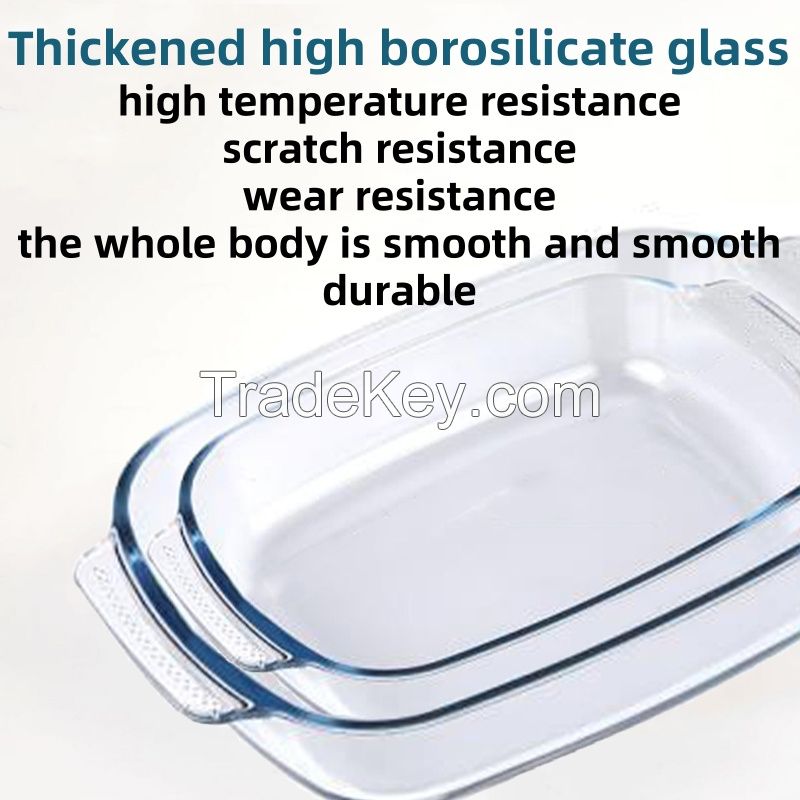 Bestfull Non Stick Baking Dish Bakeware Pans Borosilicate Glass Oven Baking Dishes