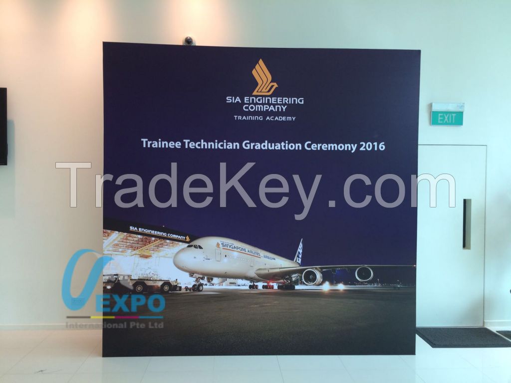 Stage Banner Printing in Singapore | U expo