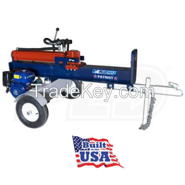 BLUE MAX PATRIOT 27-TON HORIZONTAL GAS LOG SPLITTER