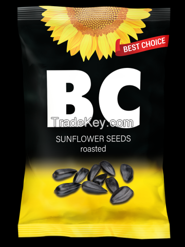 Sunflower seeds roasted unpeeled