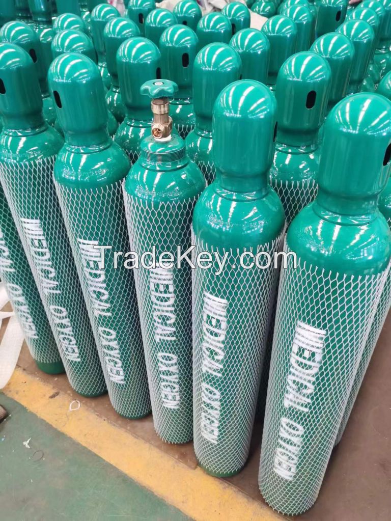 ISO9809-3 150BAR 3L 5L 6L 7L 10L 13.4L 15L SEAMLESS STEEL GAS CYLINDER