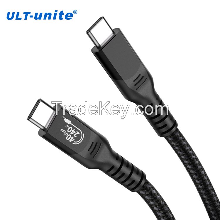 USB4 240W CM/CM tinned coaxial Cable