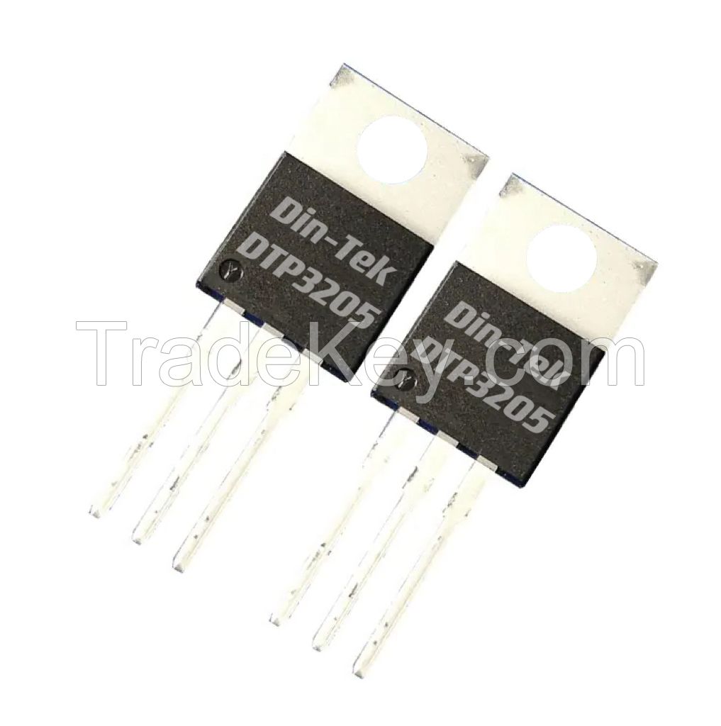 Din-Tek Mosfet DTP3205 55V 110A 6.3mohm Power Transistor