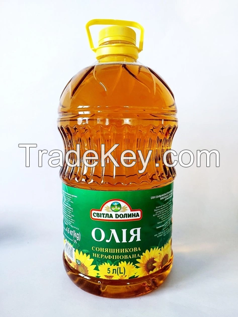 Crude/Unrefined Sunflower Oil