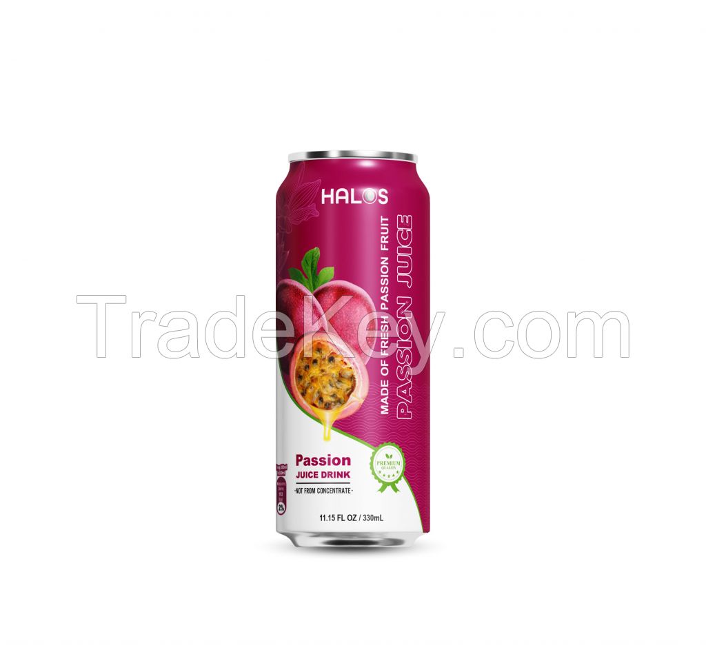 Halos/OEM Passion Juice Drink 330ml Can