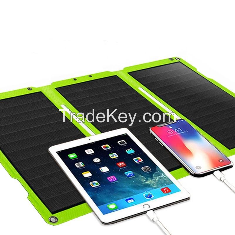 OEM ODM Fold Solar Cell Panel 5V 9V 30W Mini ETFE Usb Cell Phone Battery Portable