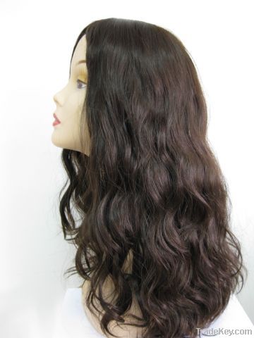 top quality Mongolian Hair Kosher Wigs