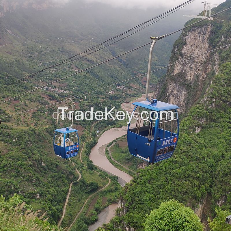 Fixed Cable-carrying Device Basket Type Ropeway