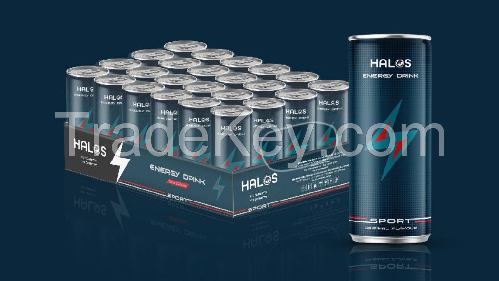 Halos Best Energy Drinks - Manufacturer Energy Drink In Vietnam