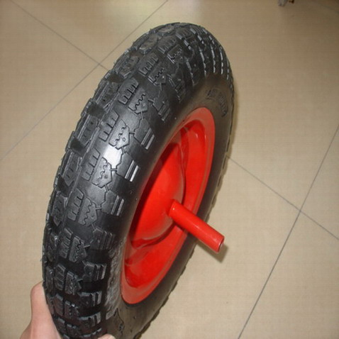 rubber wheel and wheel barrow tyre