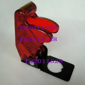 Transparent Red Safety Flip Cover for Toggle Switch