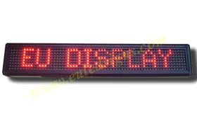 LED Display - one Line semi-outdoor 10mm PITCH