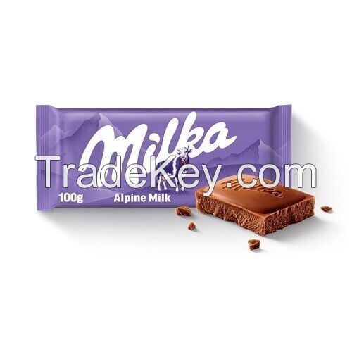 Hot Selling Chocolate Milka Chocolate Milka Biscuit For sale Suppliers Wholesale Suppliers Bulk Brown and White Chocolate For Sale