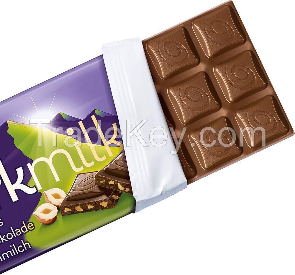 Hot Selling Chocolate Milka Chocolate Milka Biscuit For sale Suppliers Wholesale Suppliers Bulk Brown and White Chocolate For Sale