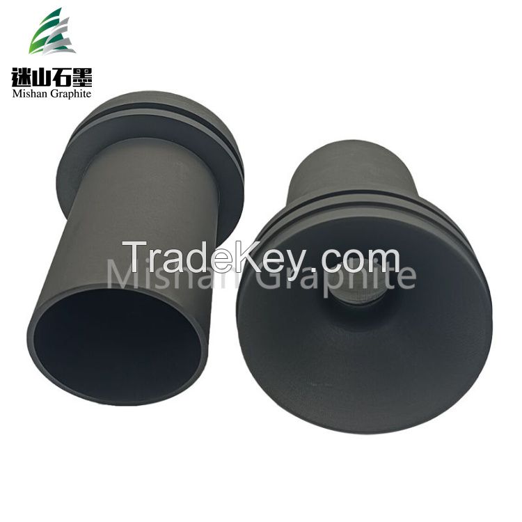 High quality anti oxidation isostatic carbon graphite rocket nozzle for sale