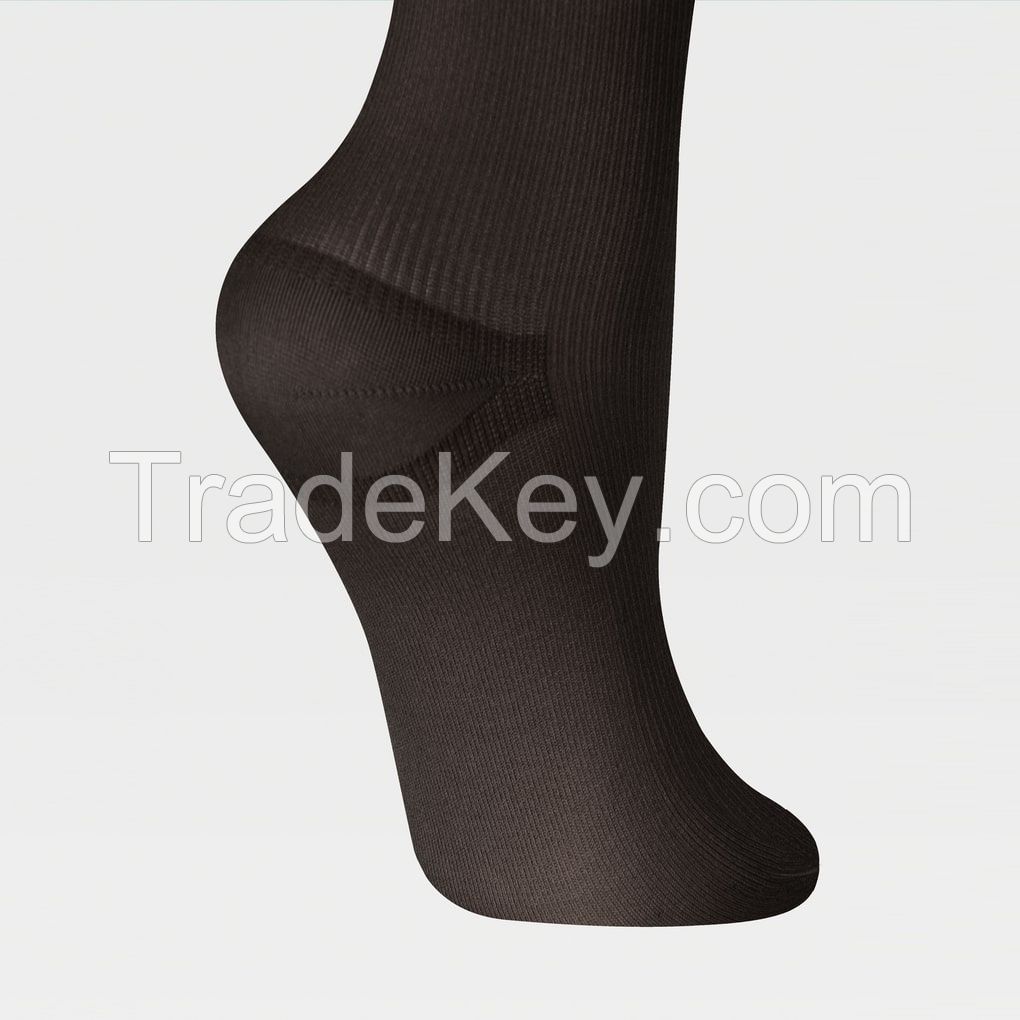 Compression Knee socks for travel with a closed toe ID-235