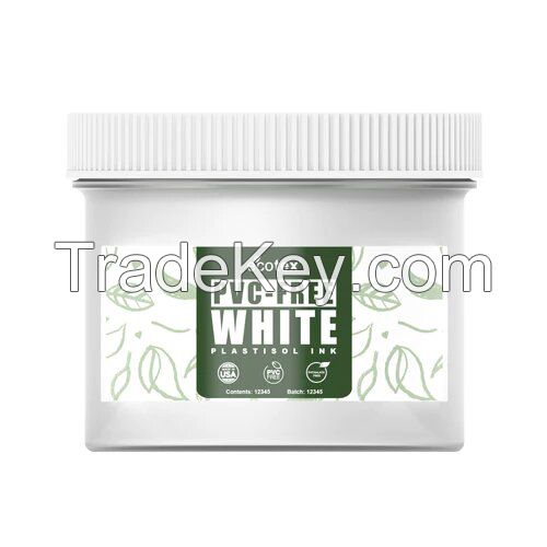 EcotexÂ® PVC Free White Plastisol Ink