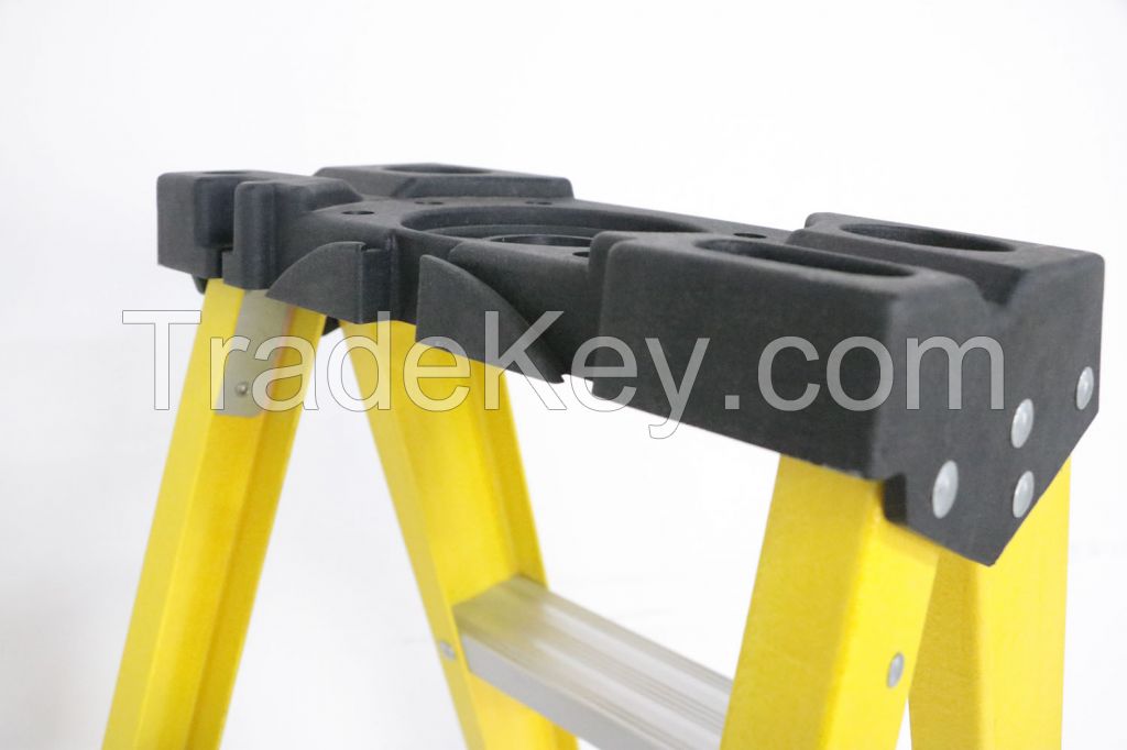 Industrial Single Side Fiberglass insulated Step Ladder