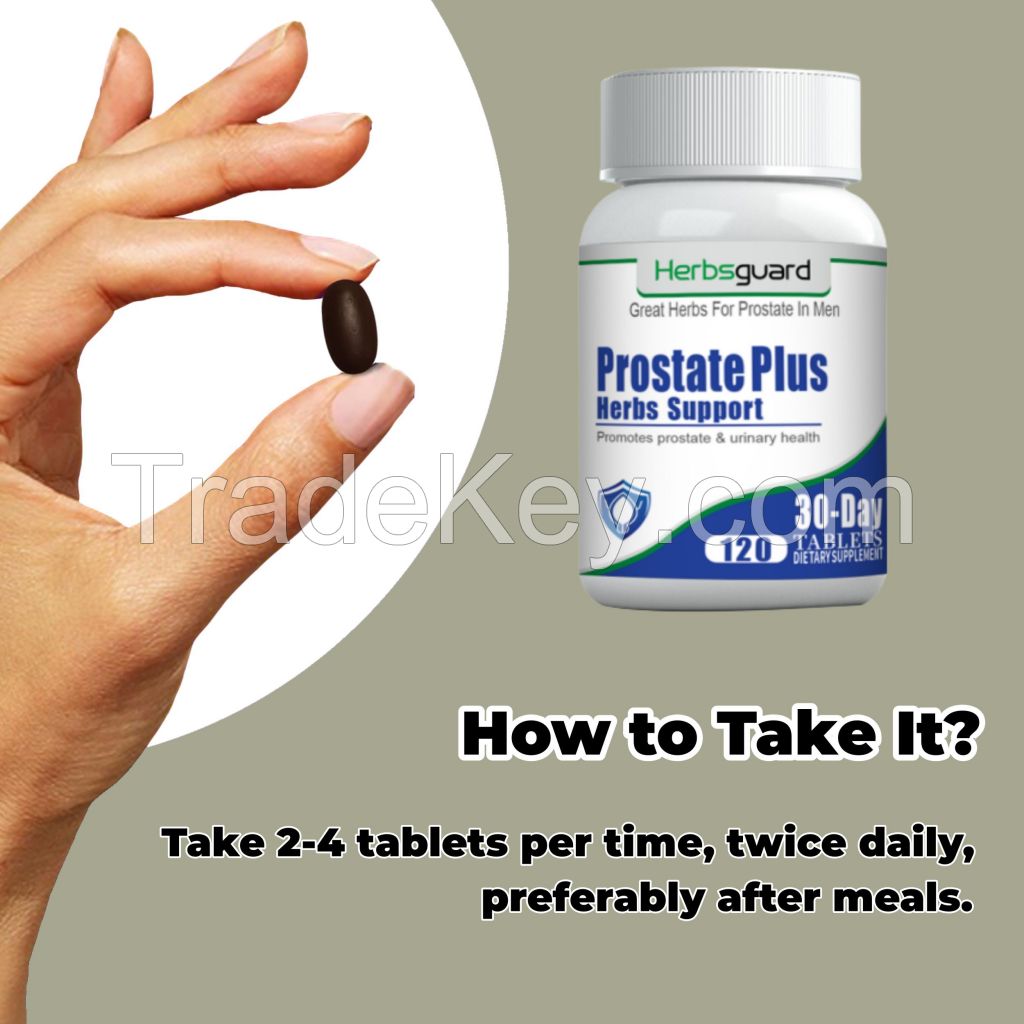 prostate plus herbs supplement improve enlarged prostate BPH