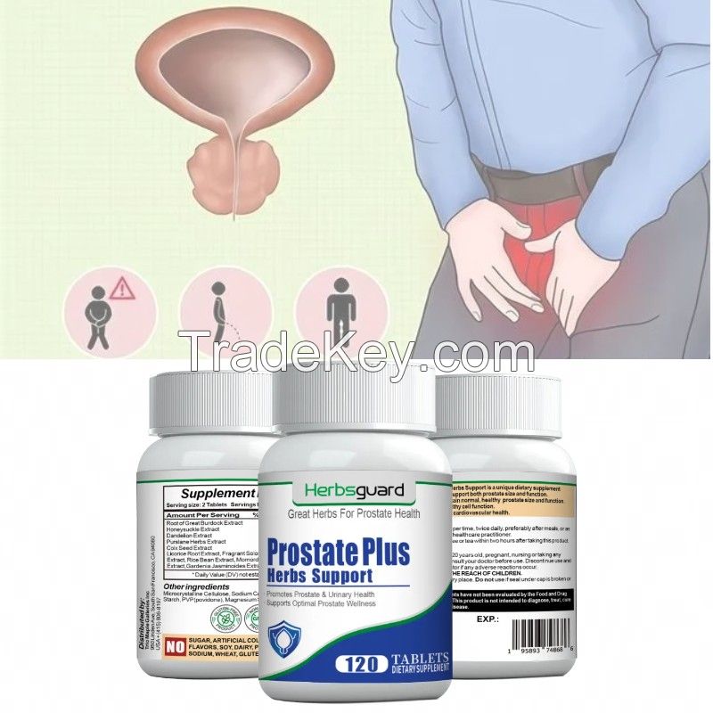 prostate plus herbs supplement improve enlarged prostate BPH