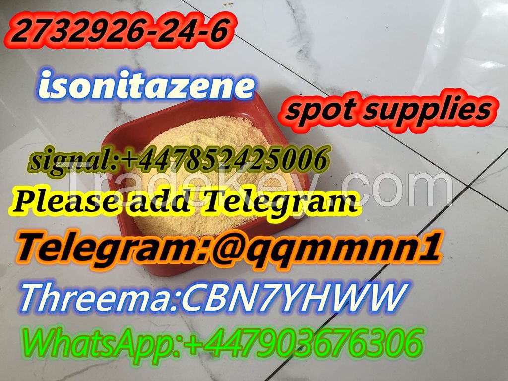 spot supplies  CAS     2732926-24-6  isonitazene