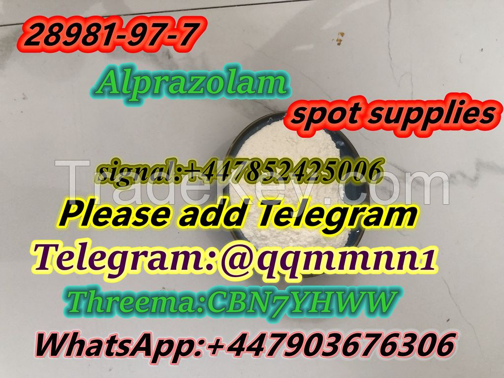spot supplies   CAS   28981-97-7   Alprazolam