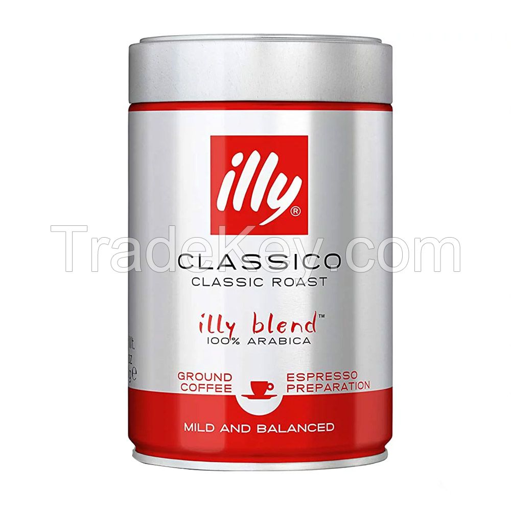 Illy Medium Roast Fine Grind Espresso Coffee 250g
