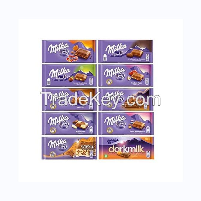 Original Chocolate Milka Milk 100g 50g 75g High Quality  Chocolate for sale