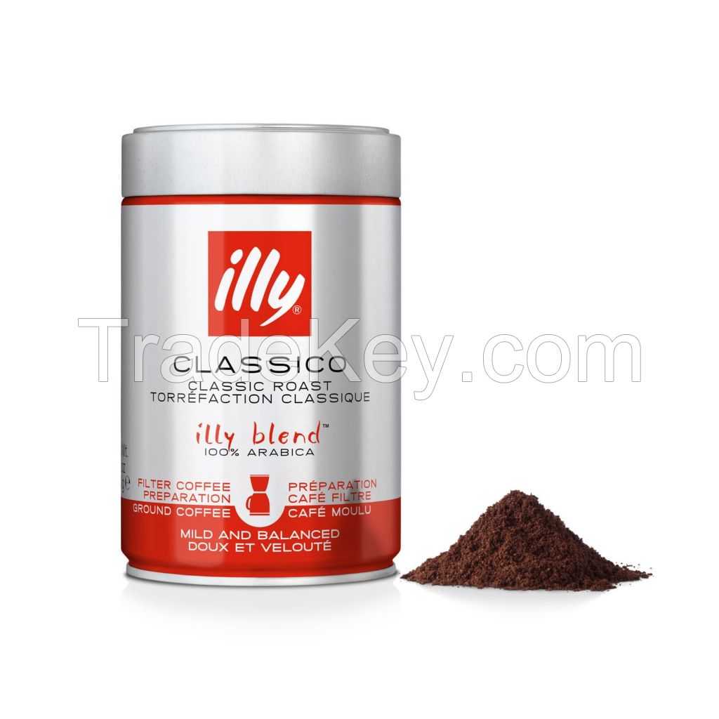 Illy Medium Roast Fine Grind Espresso Coffee 250g