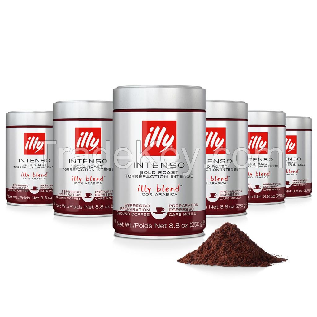 Illy Medium Roast Fine Grind Espresso Coffee 250g