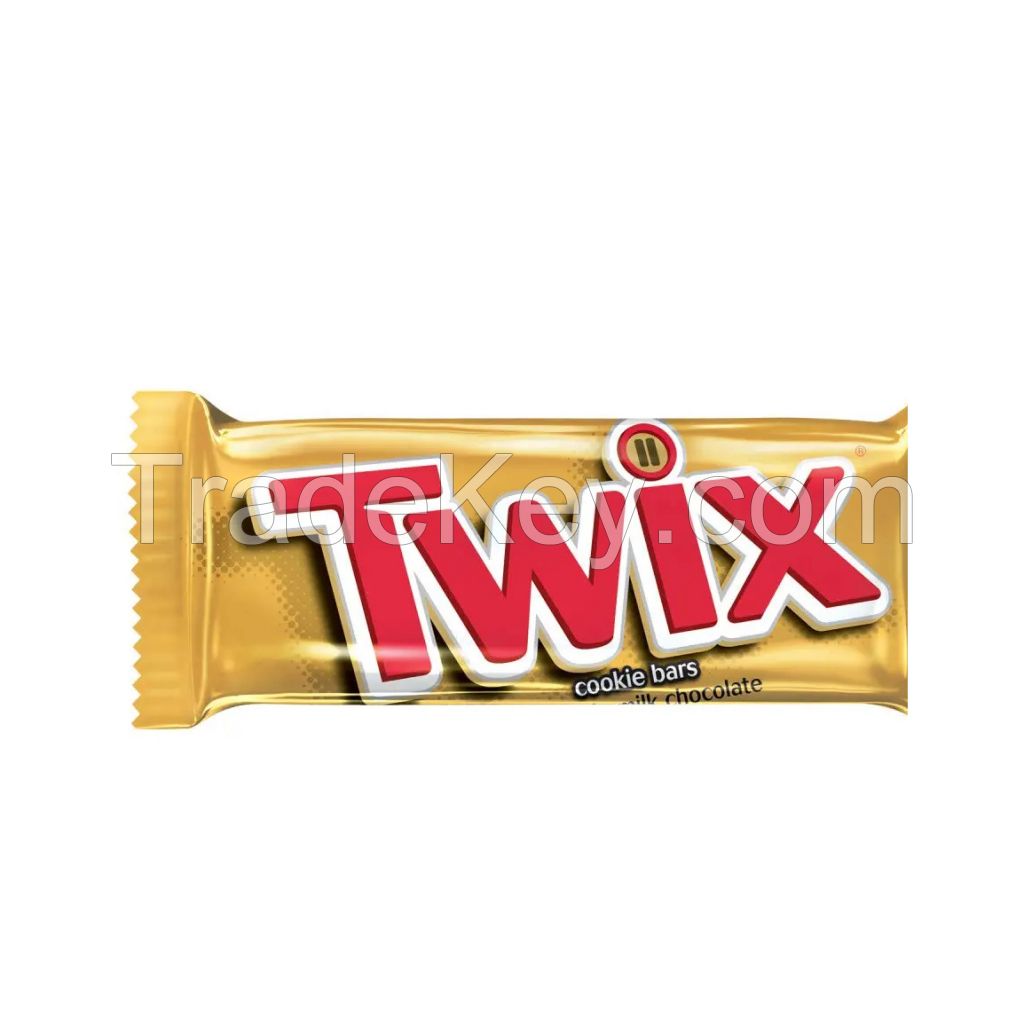 Original Chocolate Twix Biscuit Bars 50g 75g High Quality Twix Chocolate for sale