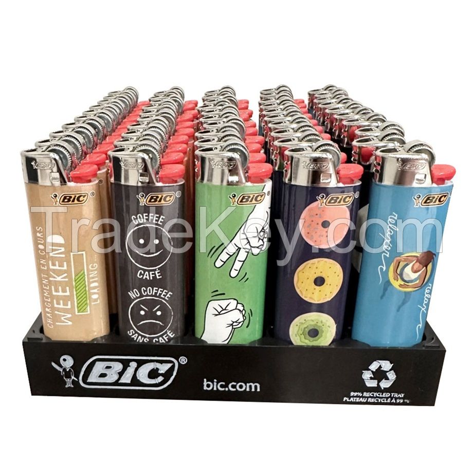 Wholesale Advertising For Disposable Lighters Customized Lighter Products Logo Leather Windproof Plastic Lighters