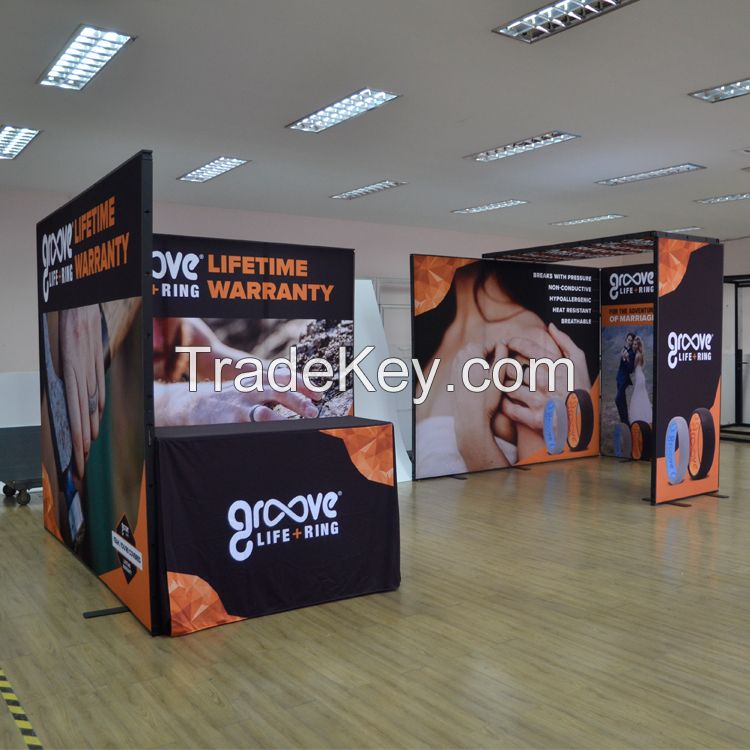 10x20ft Modular Aluminum easy assembly exhibition trade show display booth