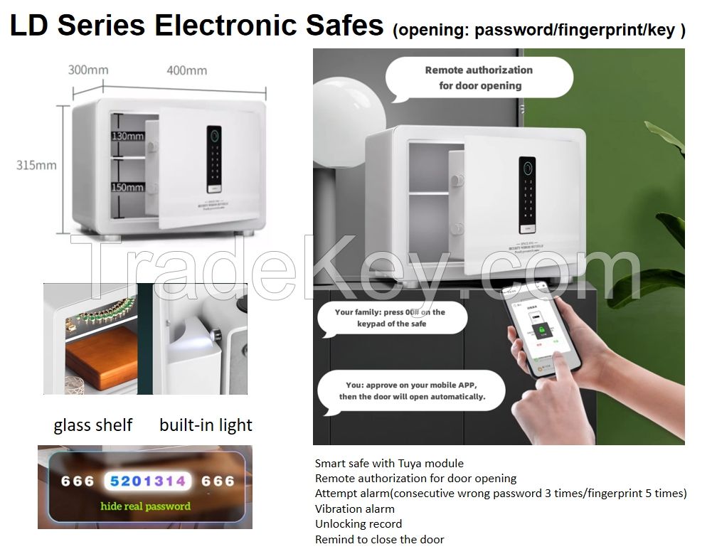 AIPU LD Smart biometric digital safe box