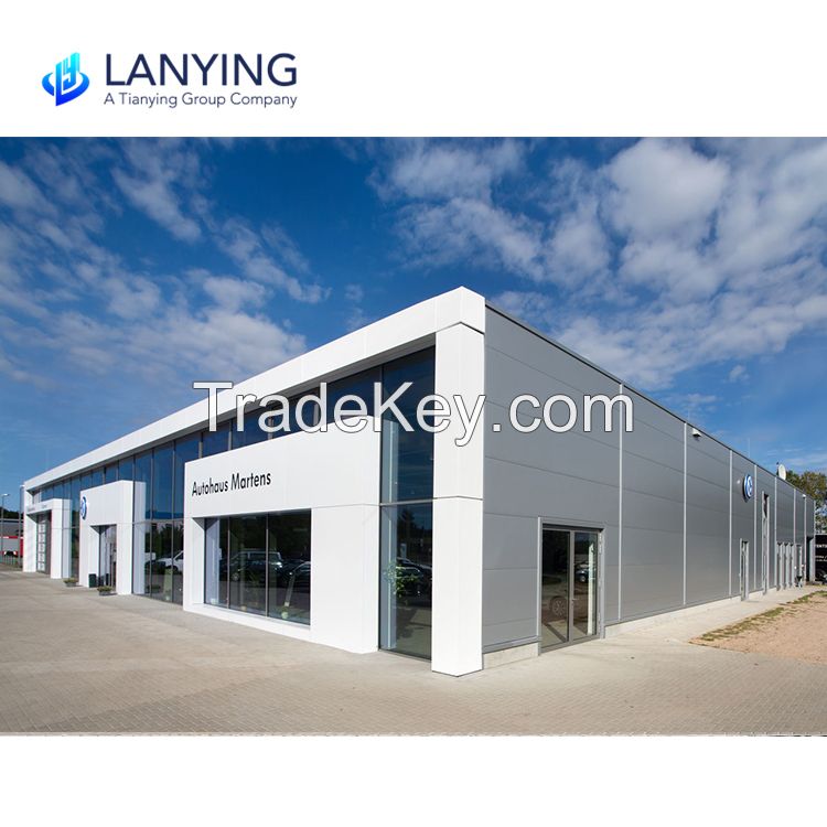 Prefabricated Structure For Hotel Building Commercial Space And School