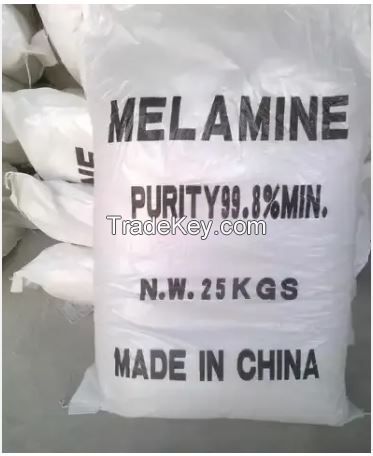 High quality Melamine urea formaldehyde Resin Powder 99.8% melamine powder