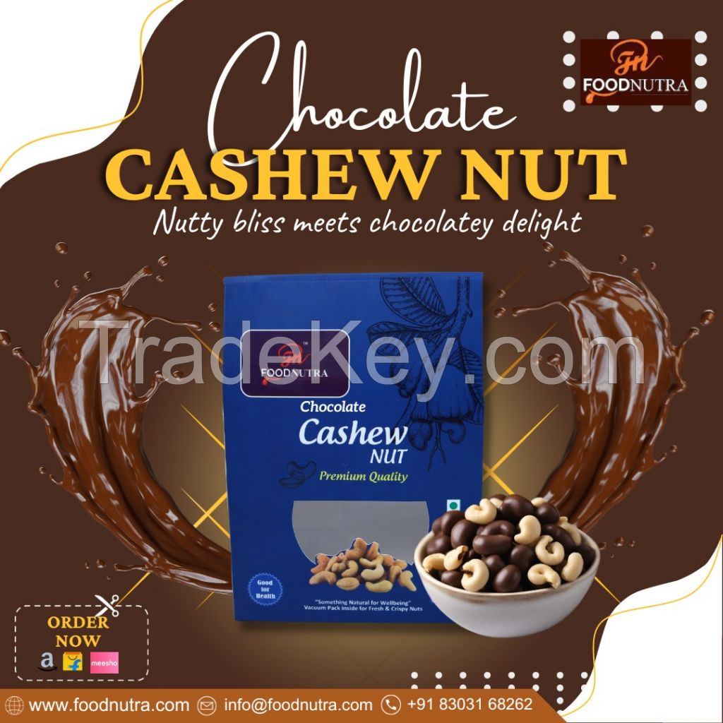 Premium Quality Chocolate Flavored Cashew | Foodnutra